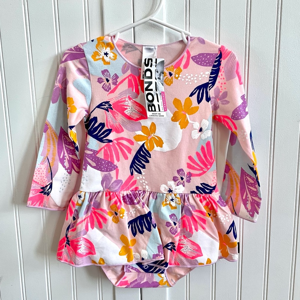 NWT BONDS Ballet Long Sleeve Stretchies Dress